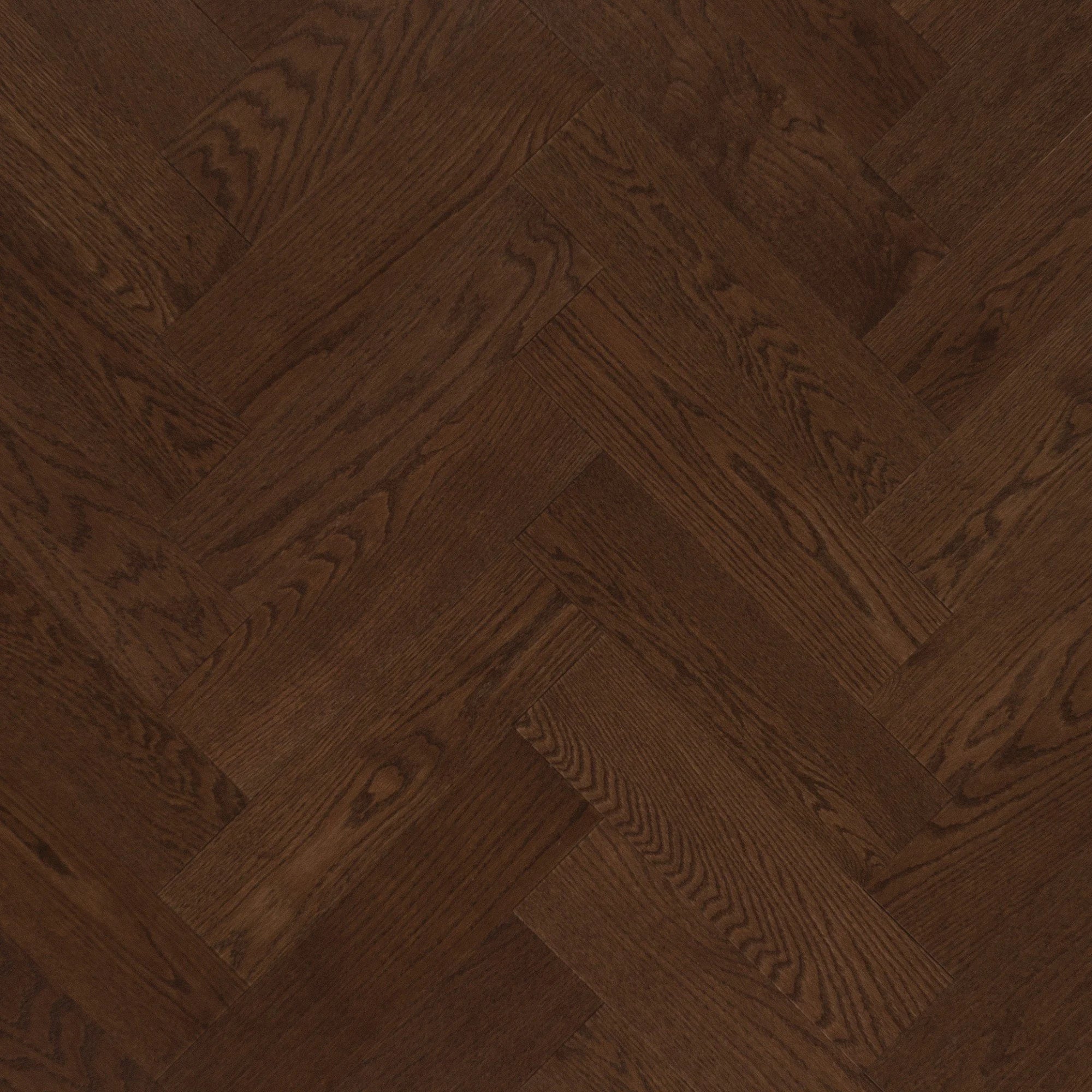Herringbone - Red Oak Havana - Engineered Hardwood Mirage