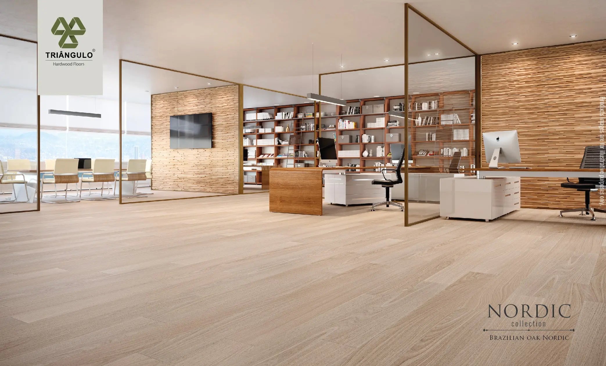 Brazilian Oak Nordic - Nordic - Engineered Hardwood Triangulo