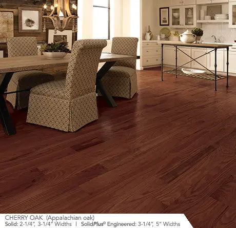 Classic - Cherry Oak - Solid Hardwood Somerset Hardwood Flooring