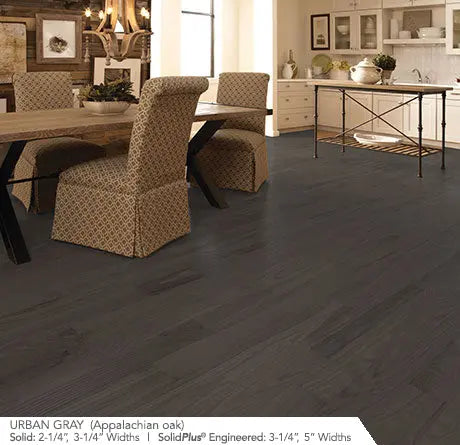 Classic - Urban Gray - Solid Hardwood Somerset Hardwood Flooring