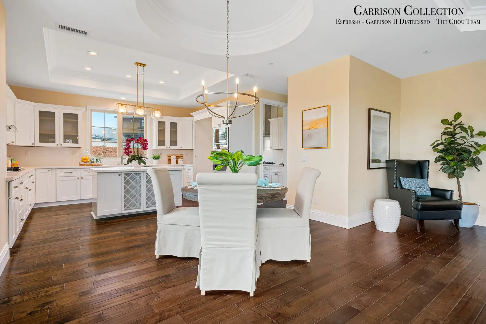 Garrison II Distressed - Maple Espresso - Engineered Hardwood Garrison