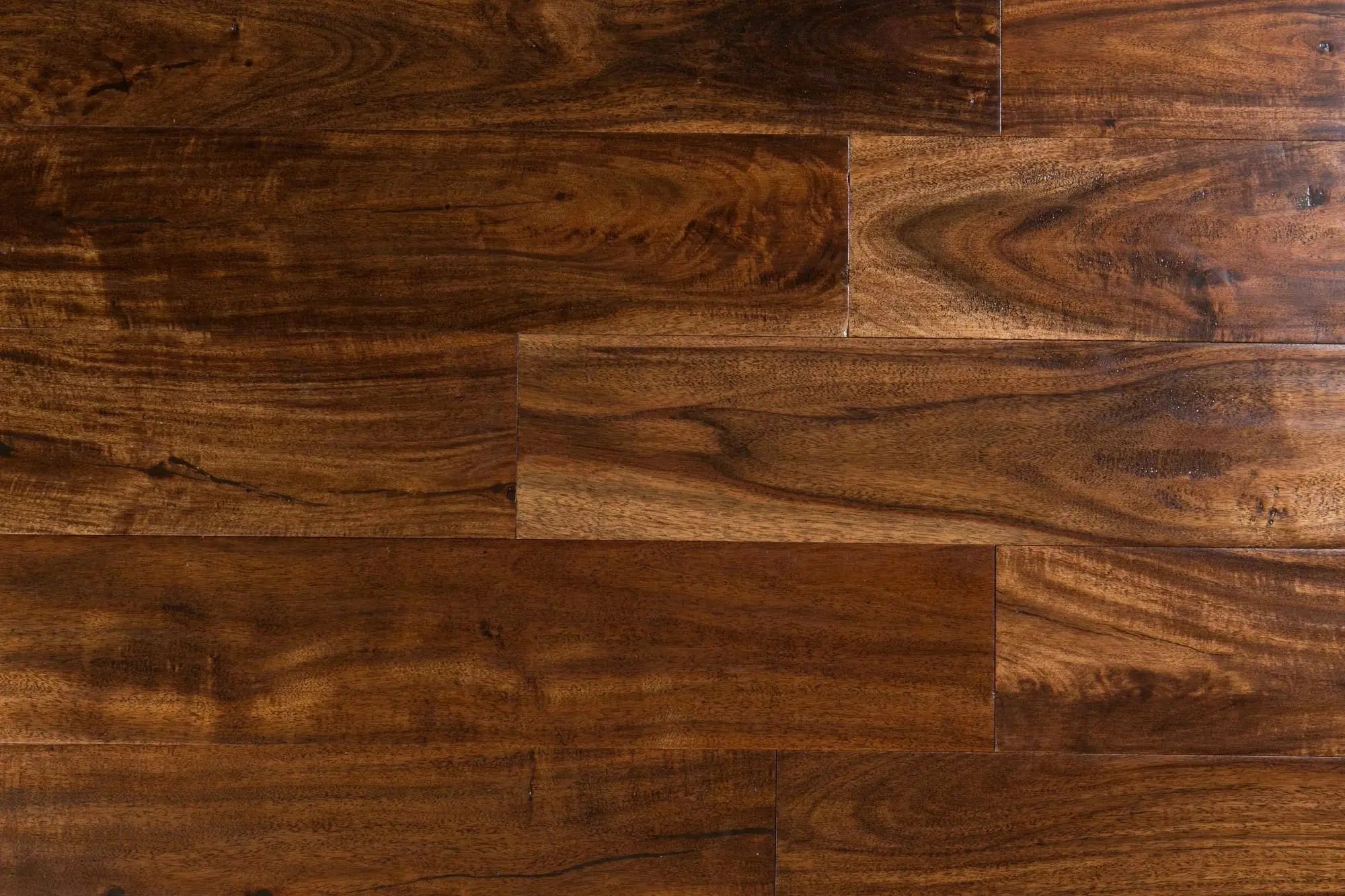 Solid Acacia Walnut- Hand-Scraped 11/16" X 4-3/4" - Solid Hardwood USC Flooring