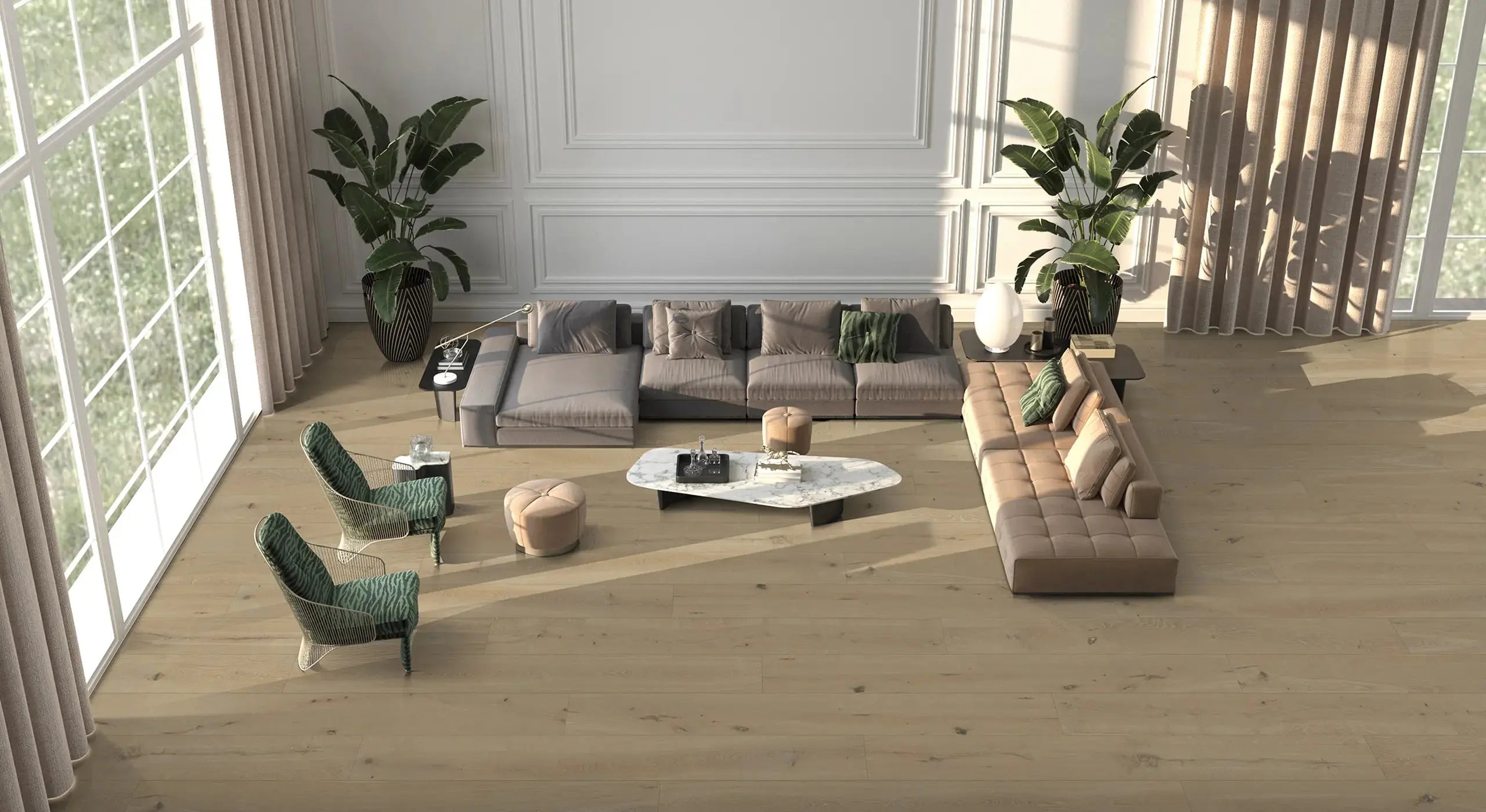 Atelier Series - Alpenglow - Engineered Hardwood Duchateau