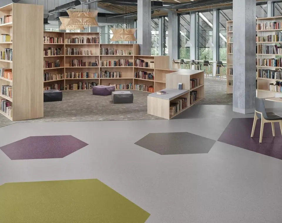 Johnsonite Color Splash - Rubber Tile Tarkett Commercial