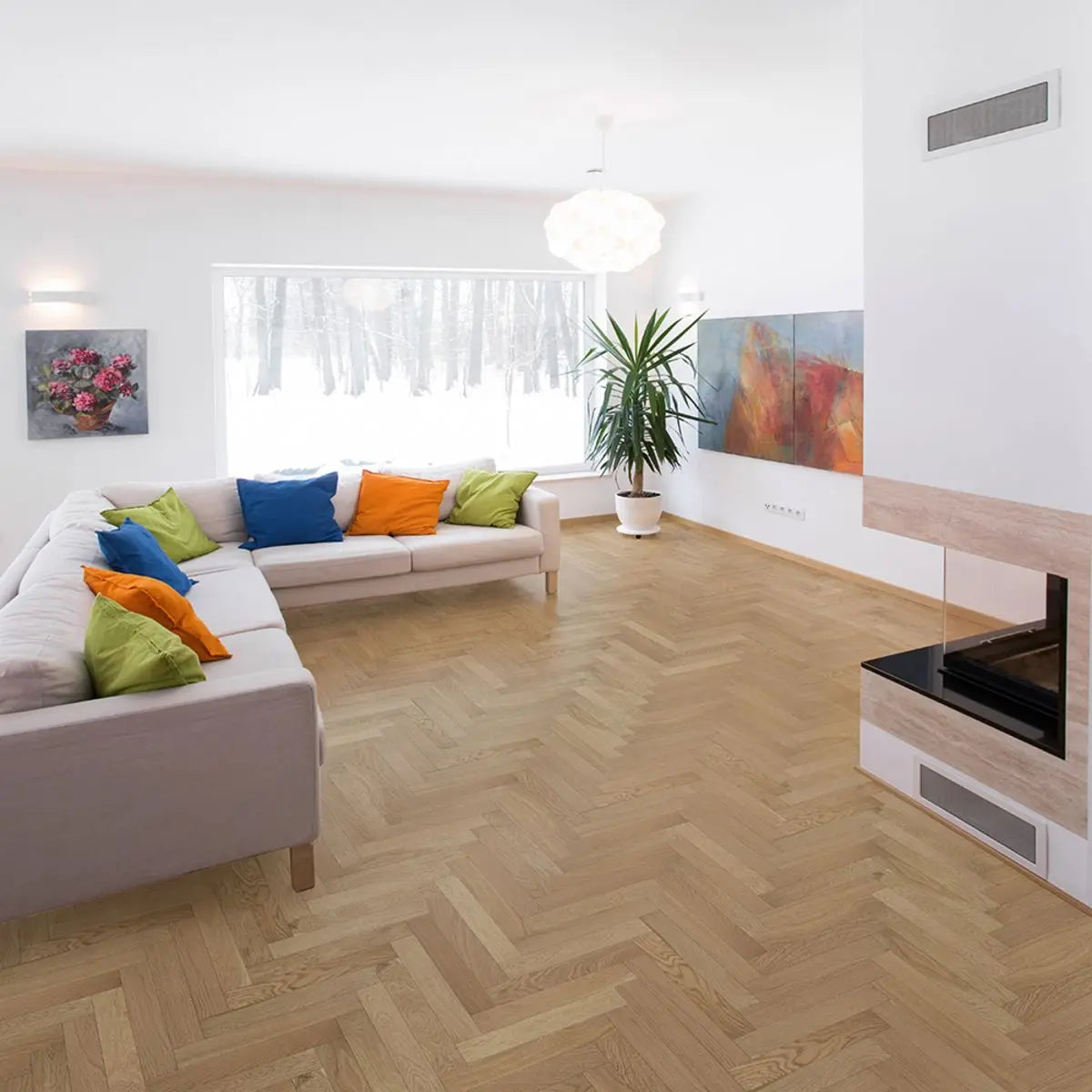 Great Ocean 3 5/8" - Apollo-Herringbone - Engineered Hardwood Compass Materials