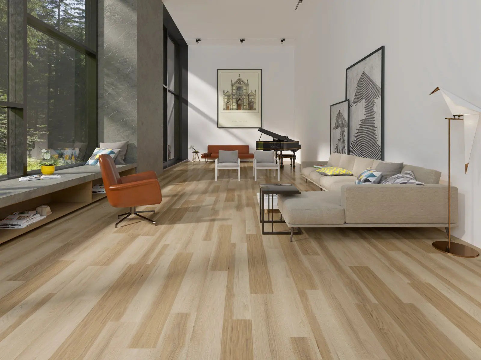 White Series - American Hickory - LVP Gaia
