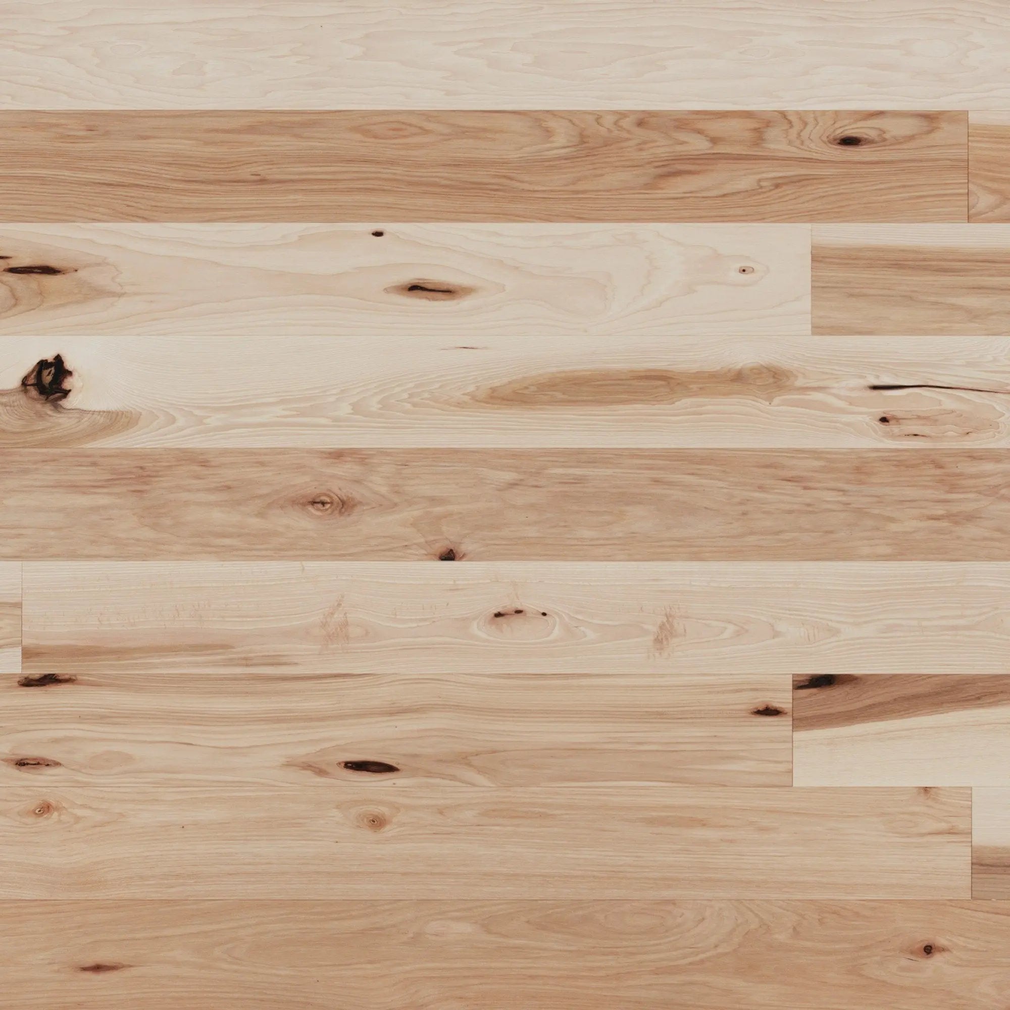 Natural - Hickory Character Brushed - Hardwood Mirage