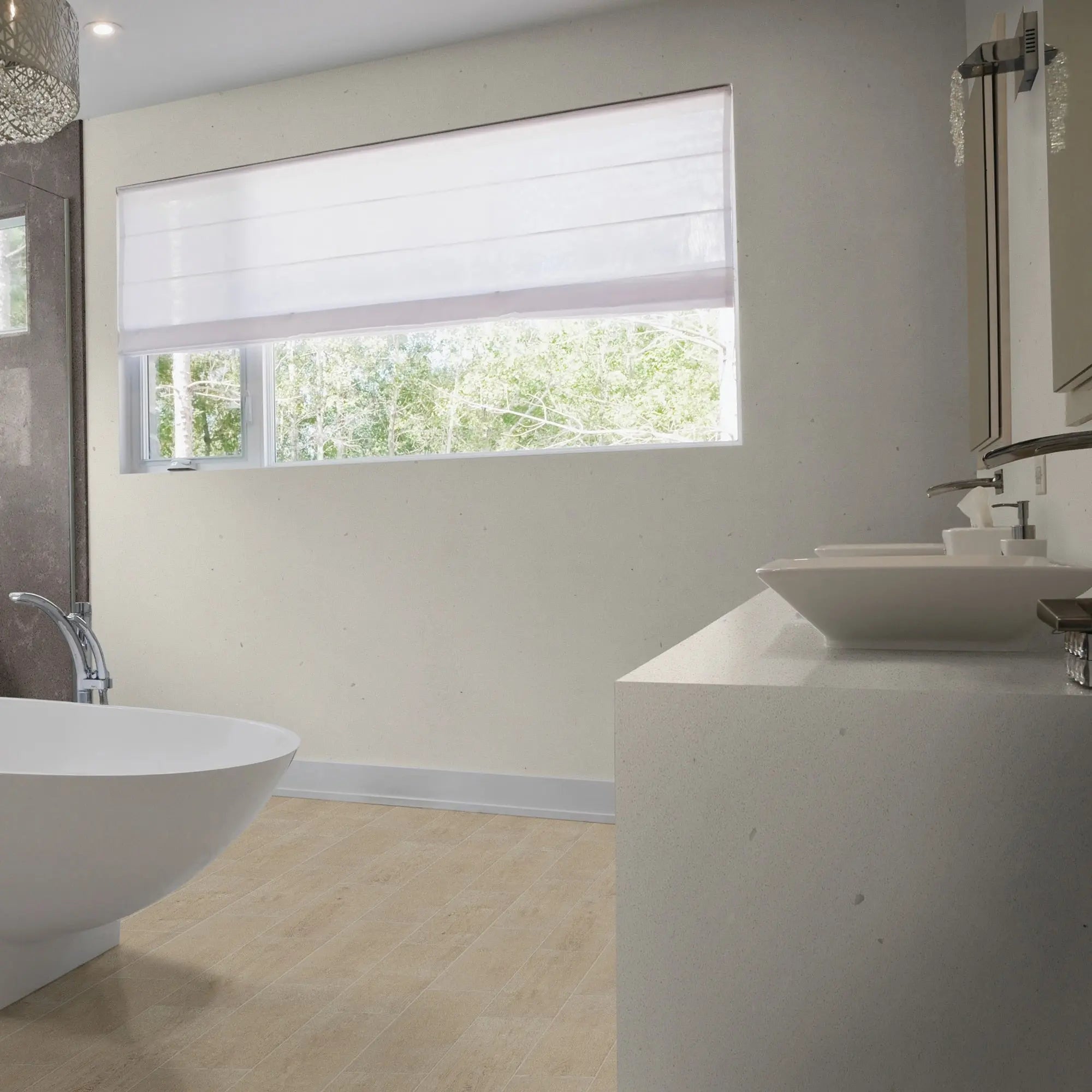 ONE Quartz - Concrete Look - Lincoln White daltile