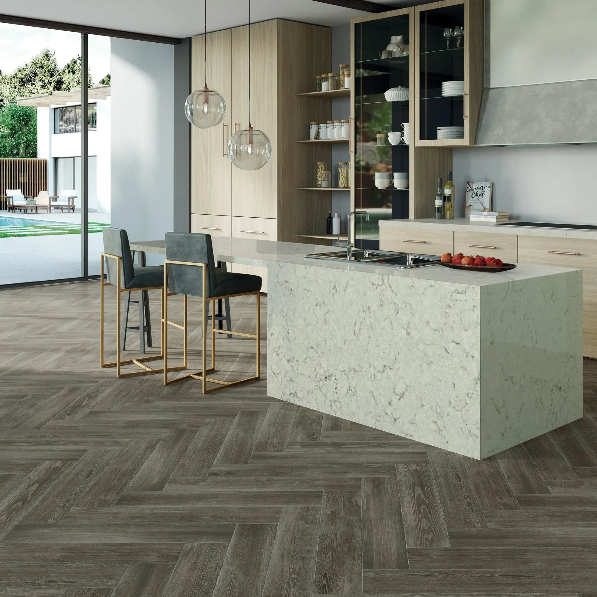 ONE Quartz - Stone Look - Arches - Countertops daltile