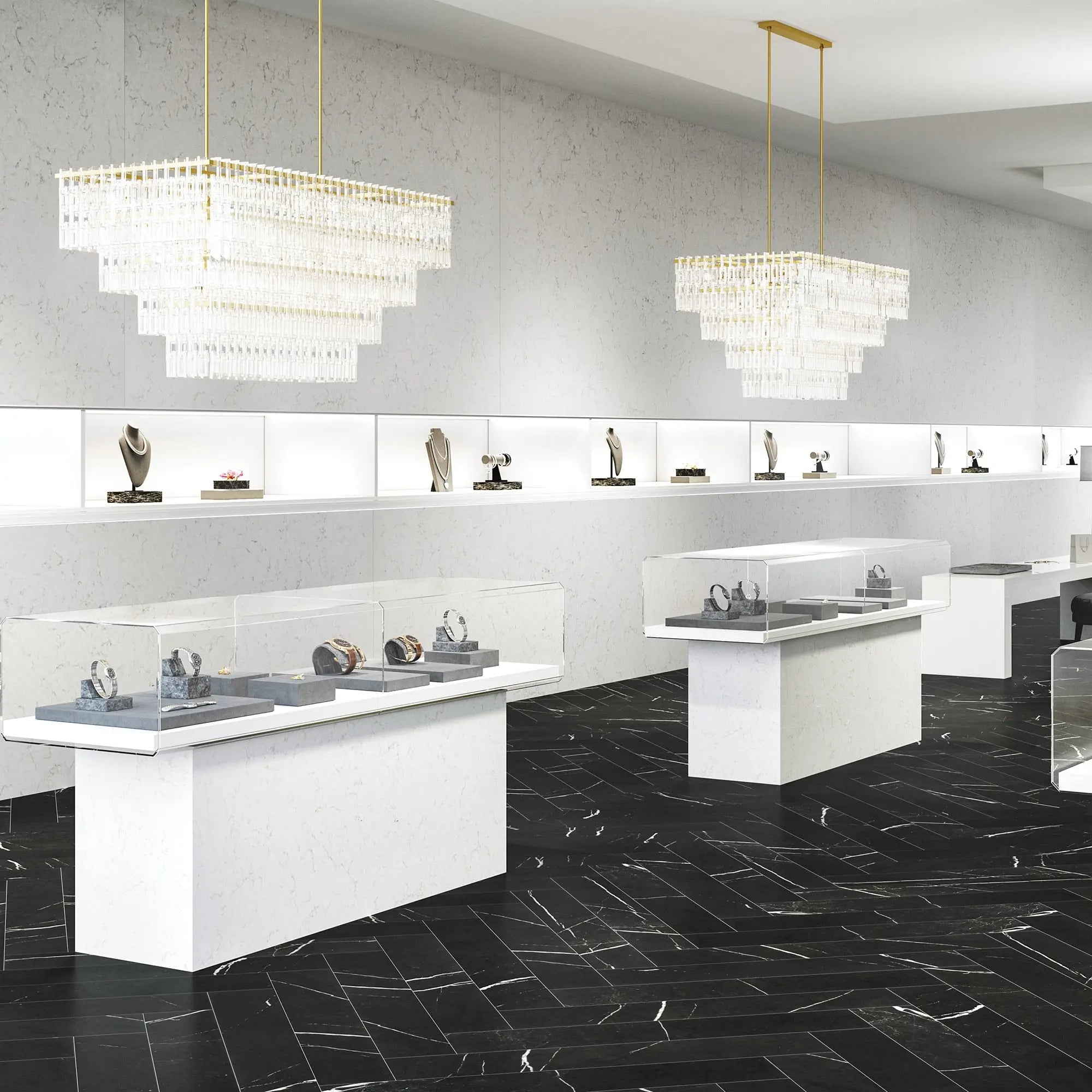 ONE Quartz - Stone Look - Golden Gate - Countertops daltile