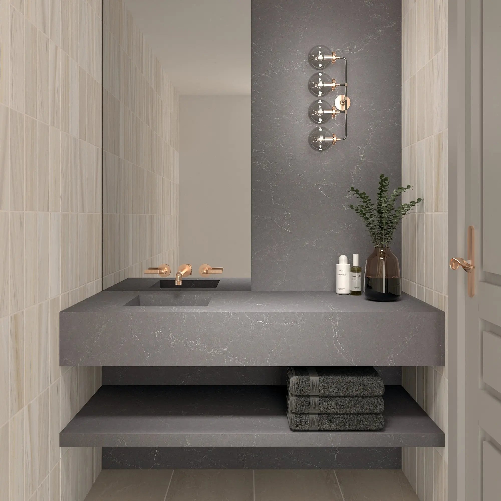 ONE Quartz - Stone Look - Sirius - Countertops daltile