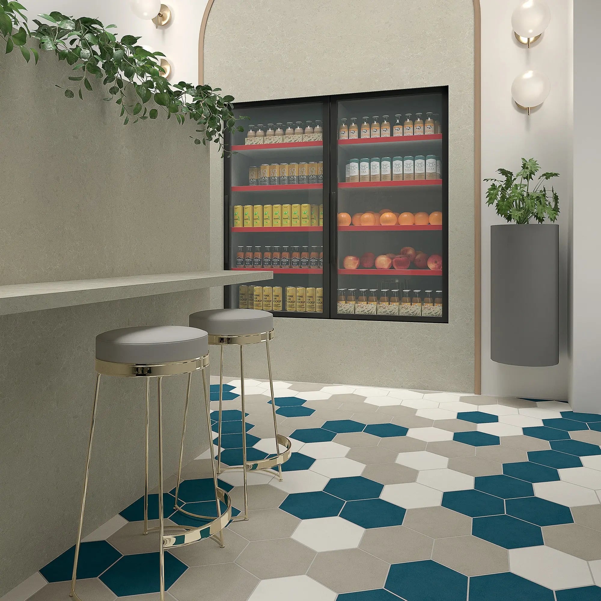 ONE Quartz - Concrete Look - Heritage Greige daltile