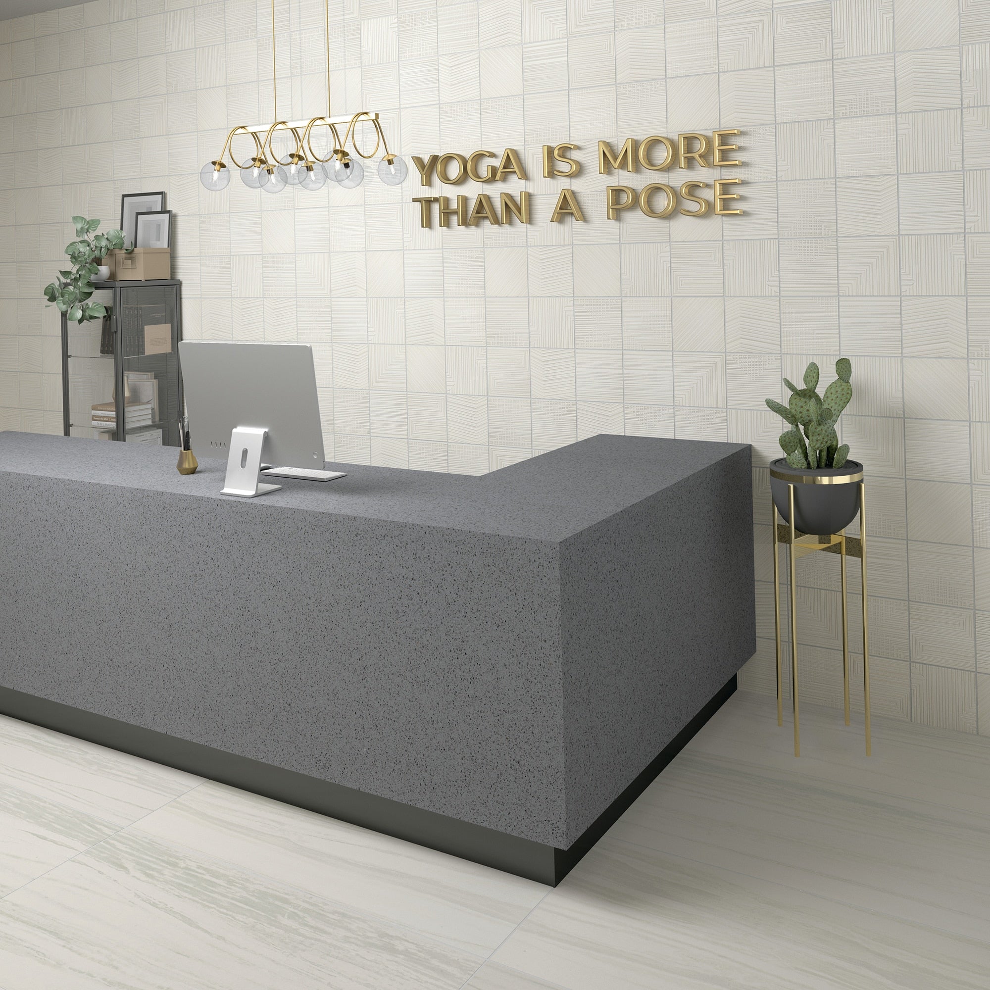 ONE Quartz - Monochromatic Look - Vortex daltile