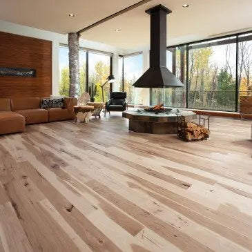 Natural - Hickory Character Brushed - Hardwood Mirage