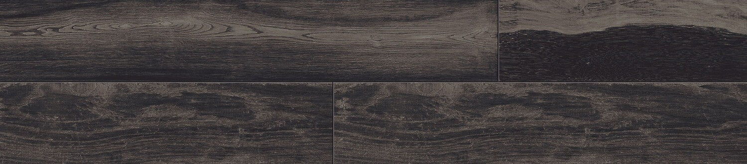 Lacquered Wood - Black - Tile