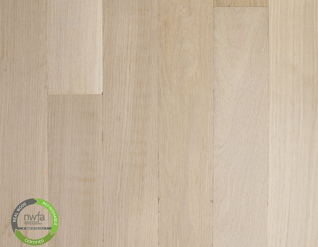 White Oak - Select Grade - Unfinished Engineered Hardwood