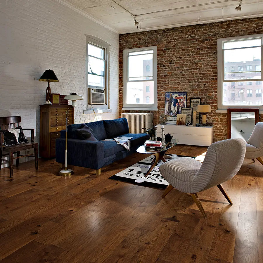 Big D Hallmark Floors Grain & Saw Collection -Stickley Hickory- Engineered Hardwood