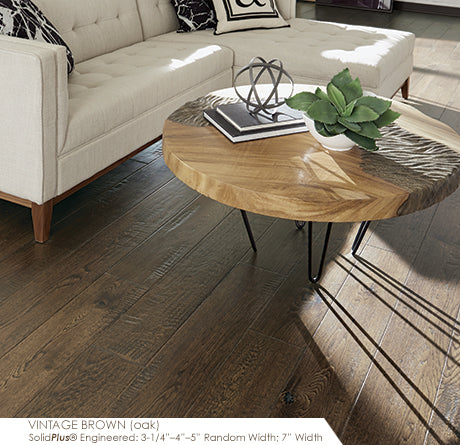 Hand Crafted - Vintage Oak -  Engineered Hardwood