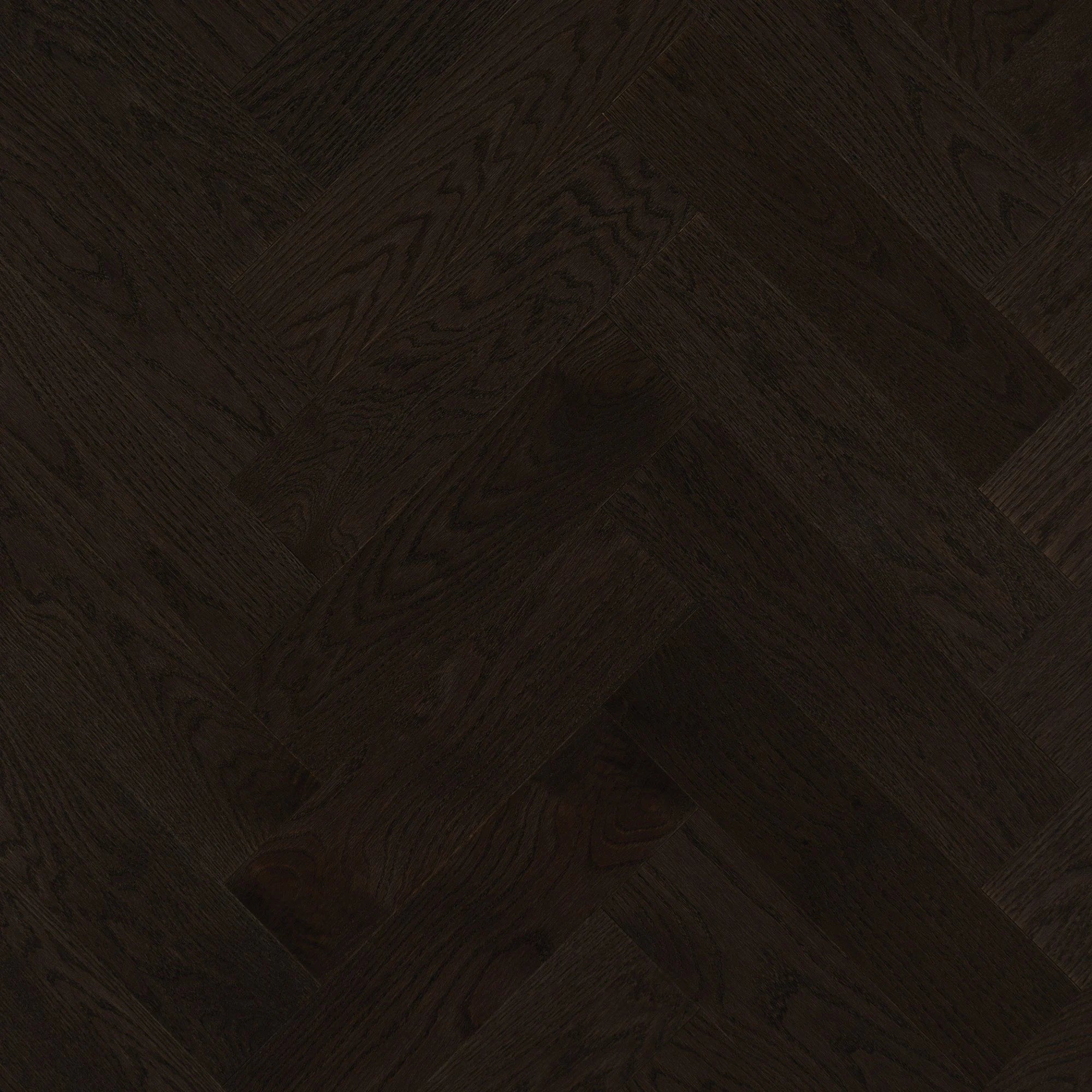 Herringbone - Red Oak Graphite - Engineered Hardwood