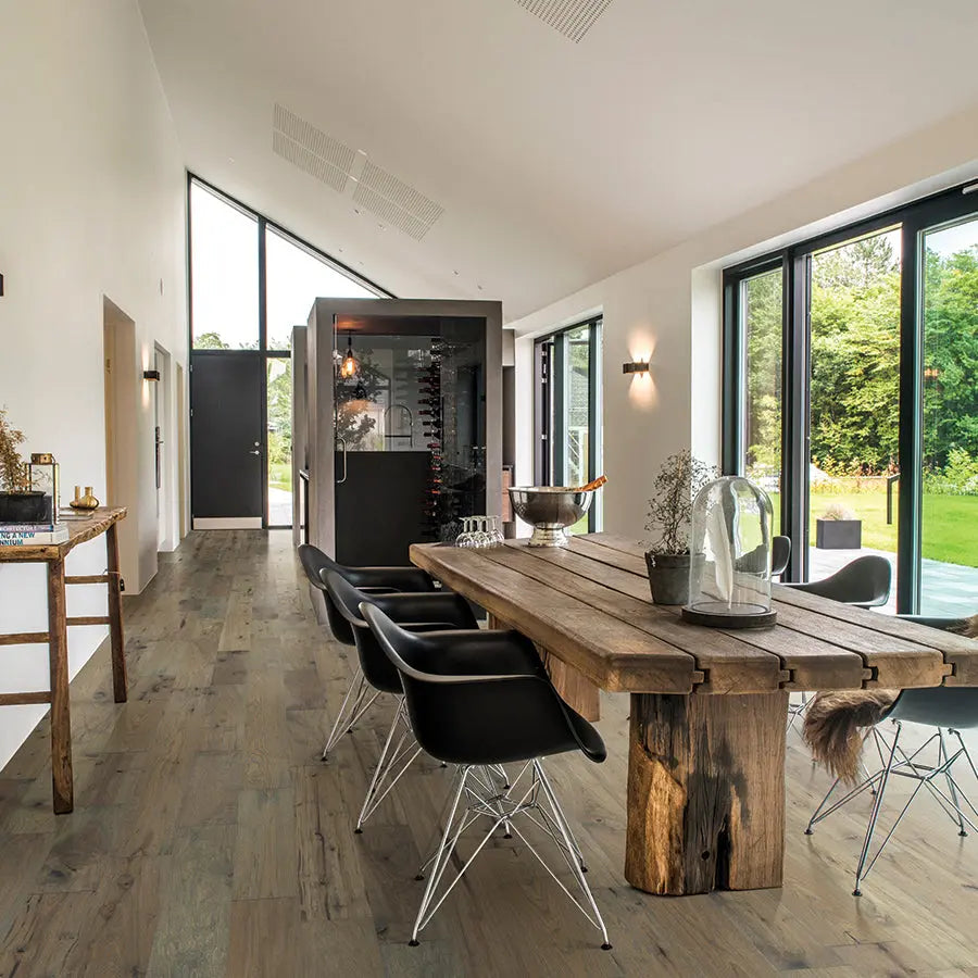 Big D Hallmark Floors Ventura Hardwood Collection-Sandbar Hickory-Engineered Hardwood