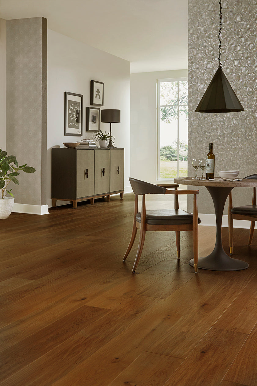 Euro Wide Plank - Bark  - Engineered Hardwood