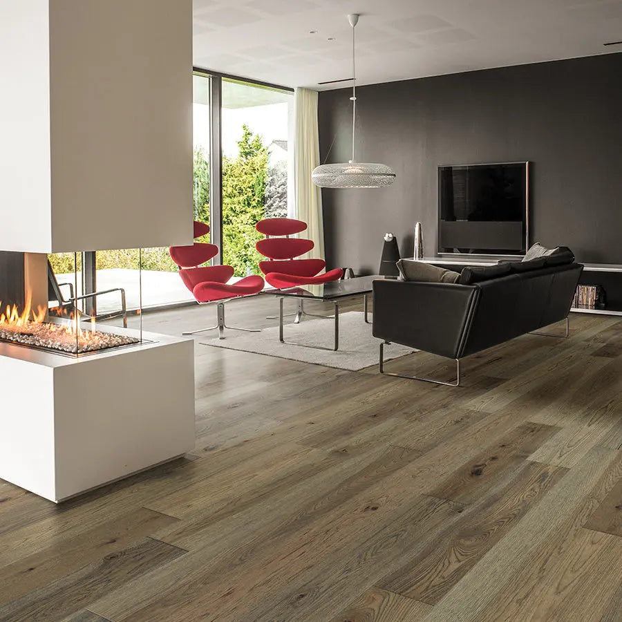 Big D Hallmark Floors Ventura Hardwood Collection-Hampton Hickory-Engineered Hardwood