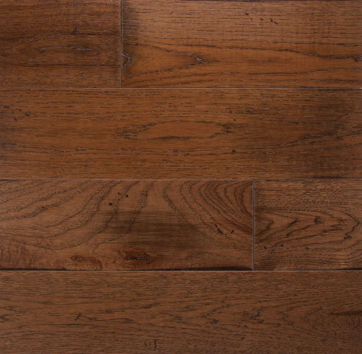 Wide Plank - Hickory Saddle -  Engineered Hardwood