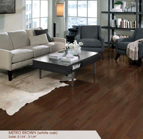 Homestyle - Metro Brown - Solid Hardwood