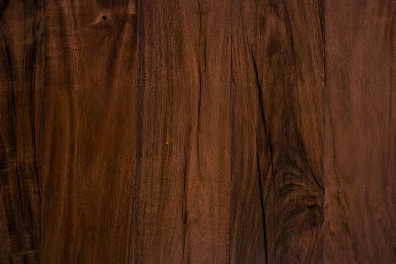 Solid Acacia Sepia - Smooth  11/16" x 4-3/4" - Solid Hardwood