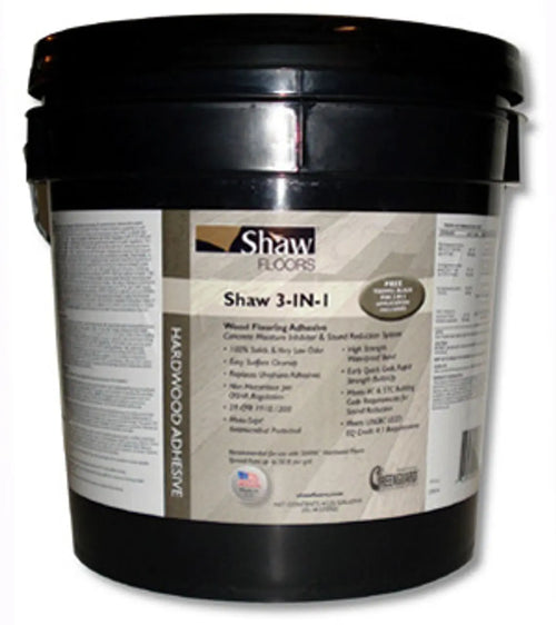 Shaw 3in1 Ultra Hardwood Flooring Glue Materials